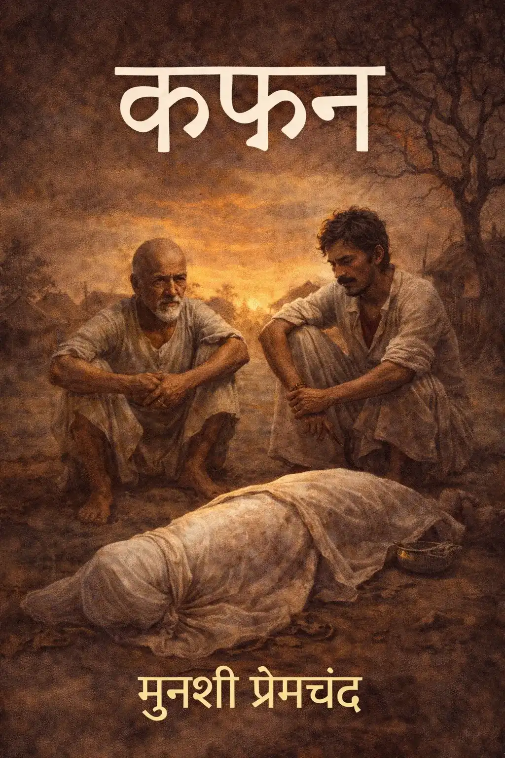 kafan book cover by munshi premchand